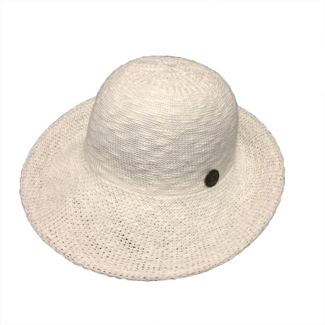 Turn Brim Hat- White